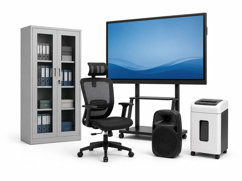 Supplier furniture kantor, peralatan IT, multimedia, presentasi, otomasi kantor, dan sound system untuk instansi dan sekolah di Yogyakarta.